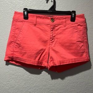 American Eagle neon pink shorts